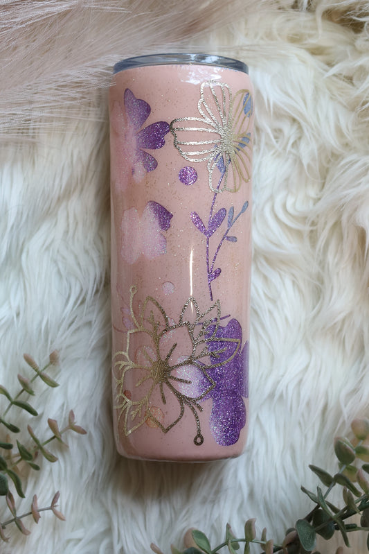 FLORAL TUMBLER